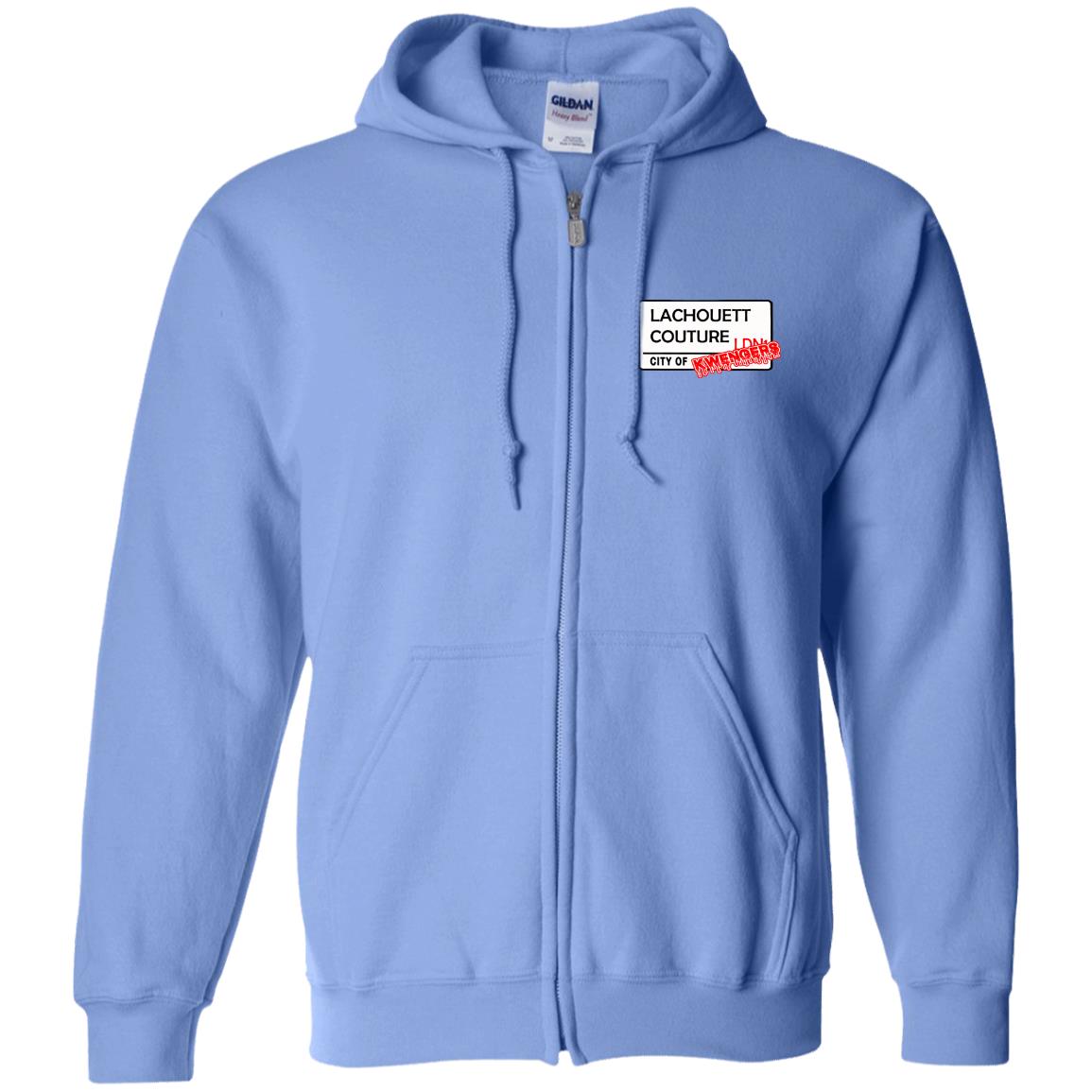 CITY OF KWENGERS Zip Up Hooded Sweatshirt