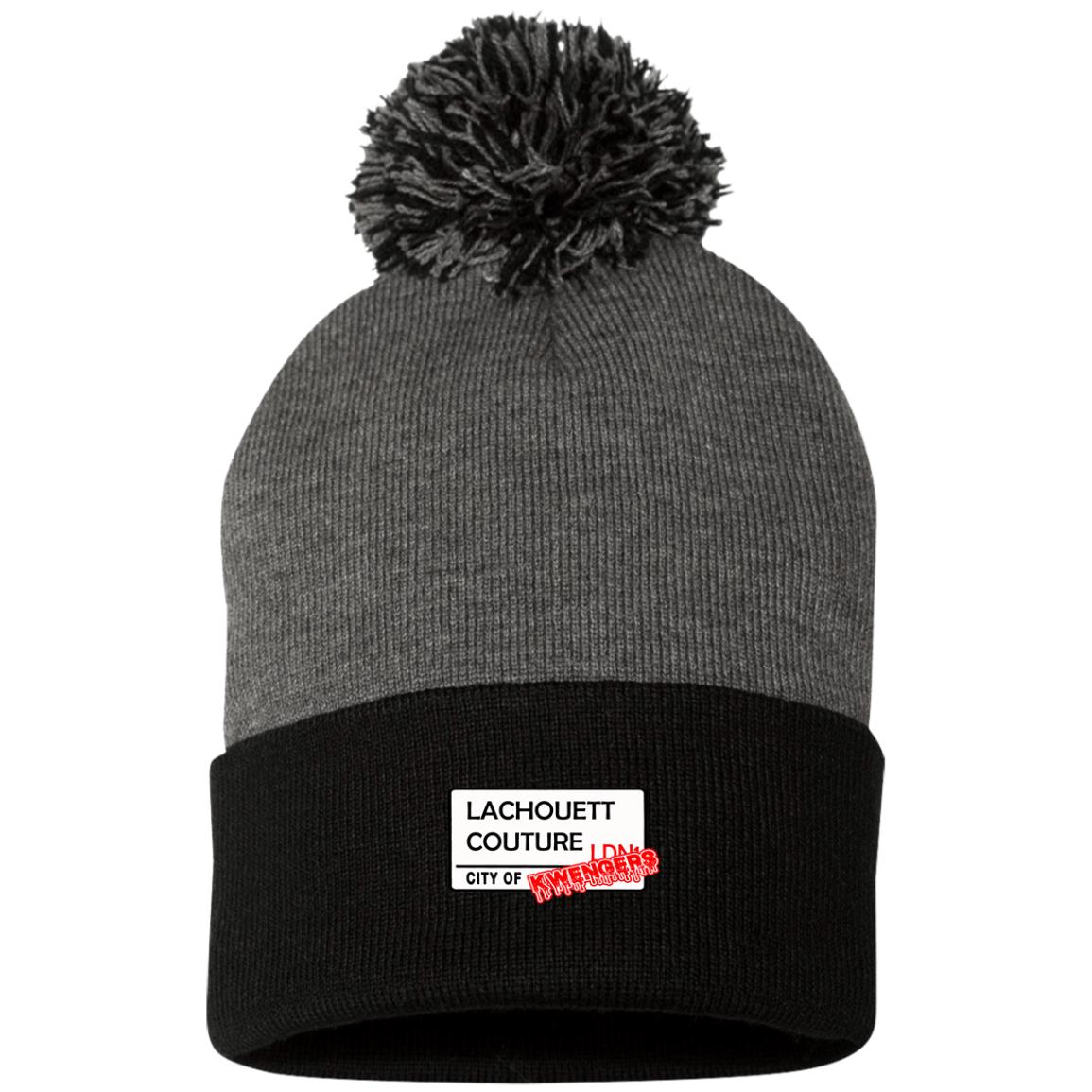 CITY OF KWENGERS Pom Pom Knit Cap