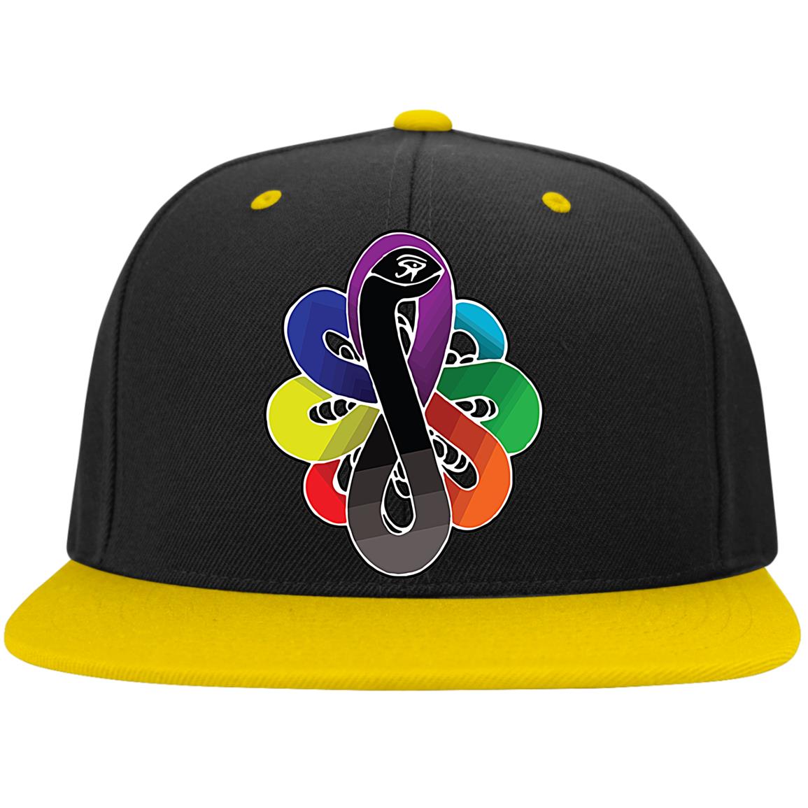 Chackra Snake of creation Snapback Hat