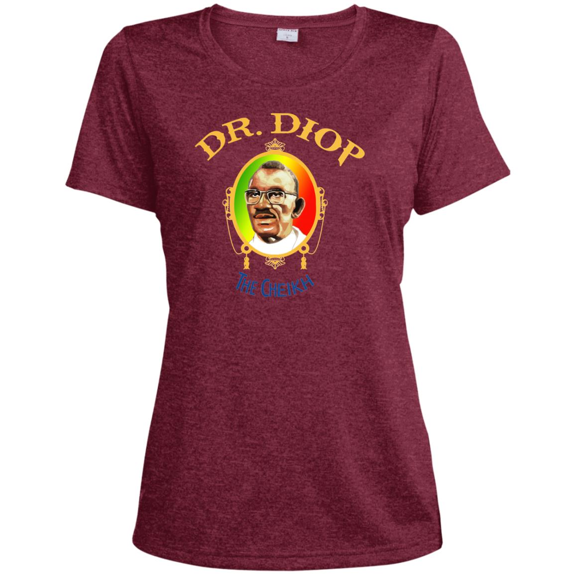 Dr Diop Ladies' Heather Dri-Fit Moisture-Wicking T-Shirt