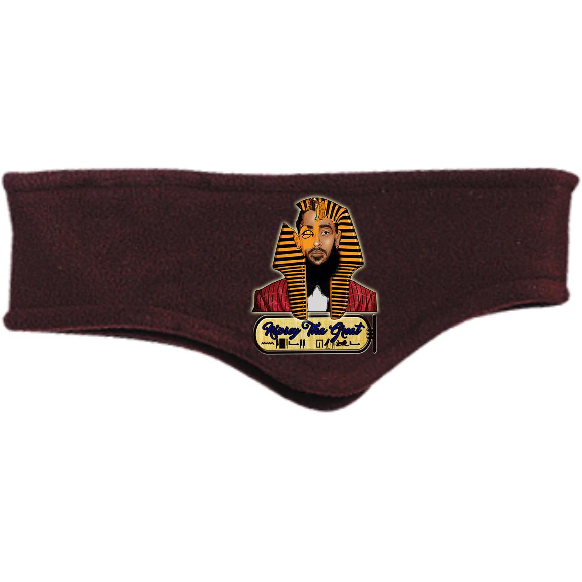 Nipsey the Great Pharoah Fleece Headband