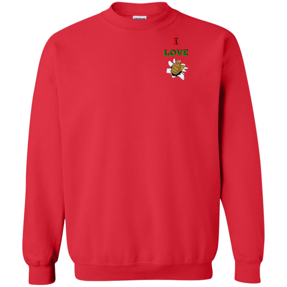 I Love You men Crewneck Pullover