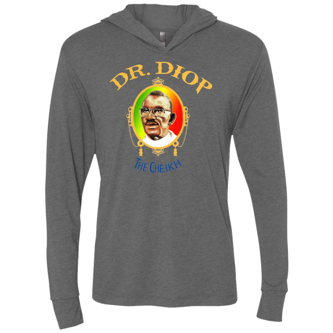 Dr.Diop Unisex Triblend LS Hooded T-Shirt