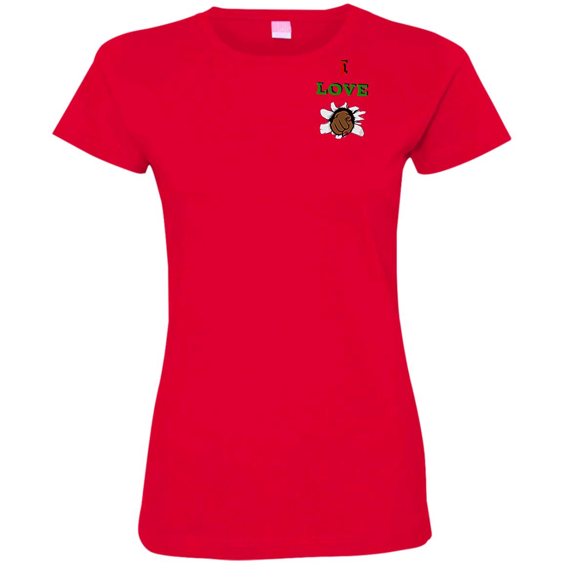 I Love You Ladies' T-Shirt