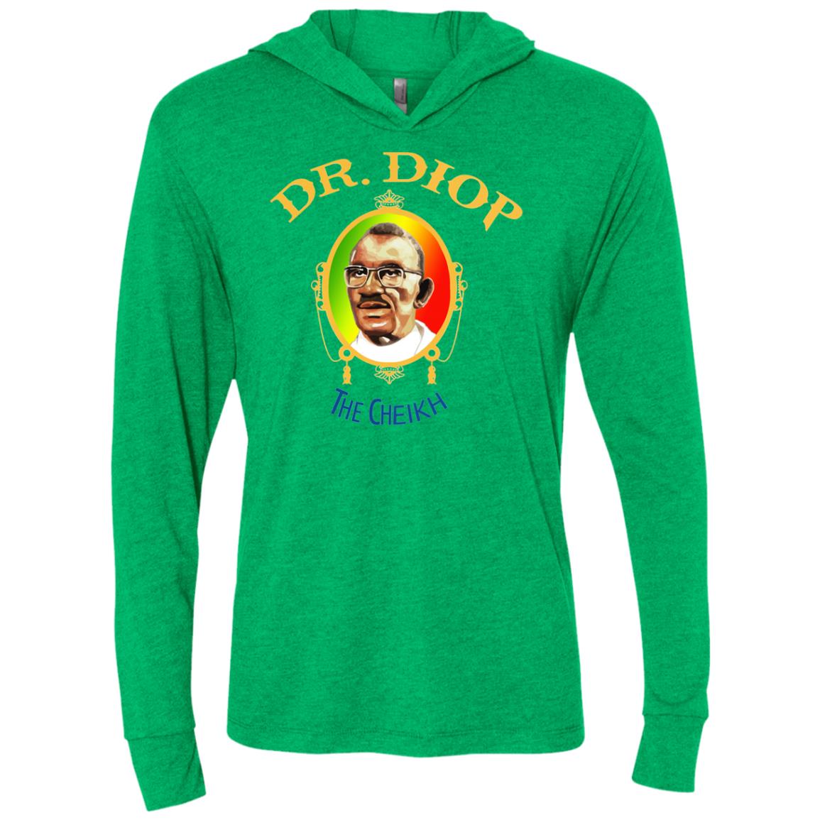 Dr.Diop Unisex Triblend LS Hooded T-Shirt