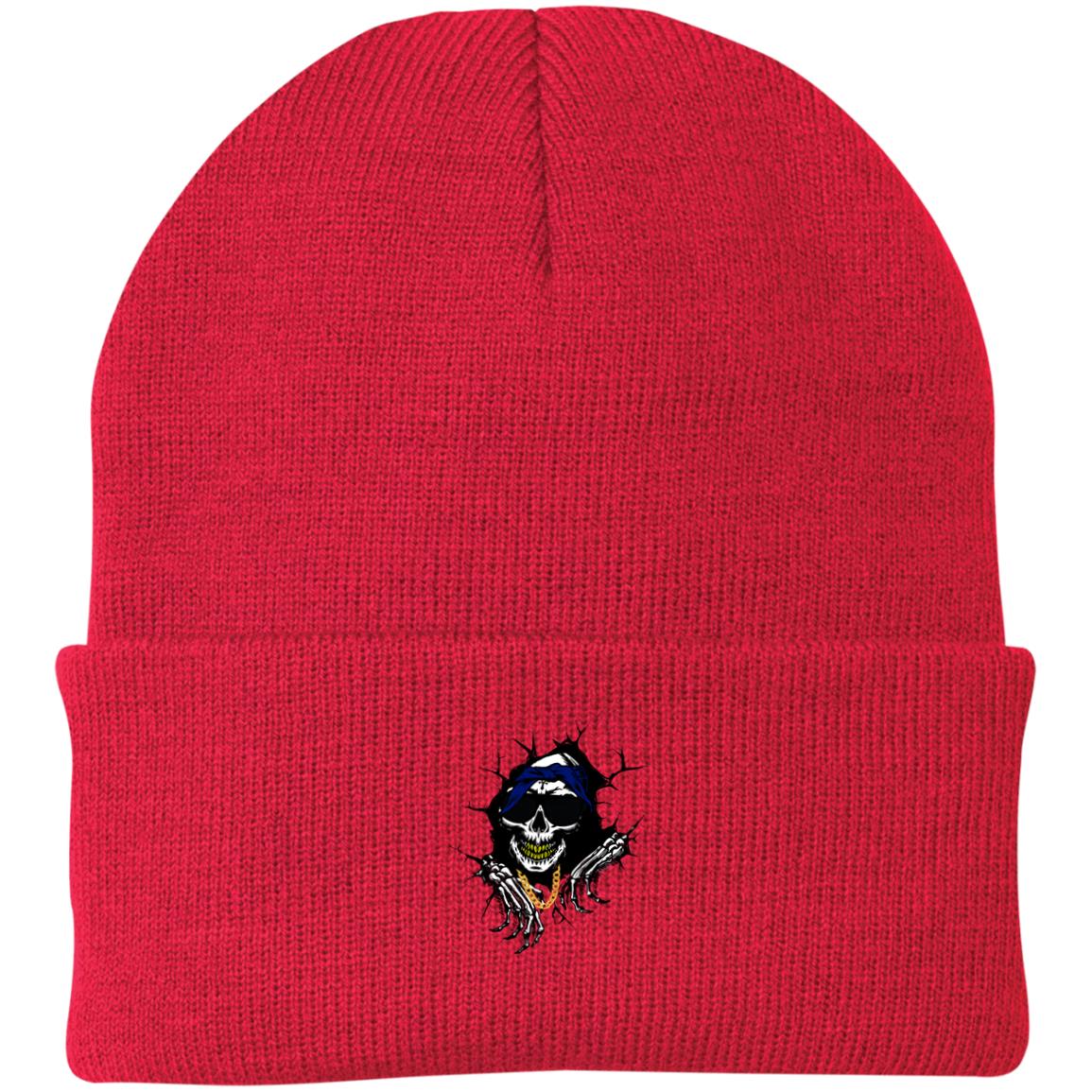 CRIP SKULL Knit Cap