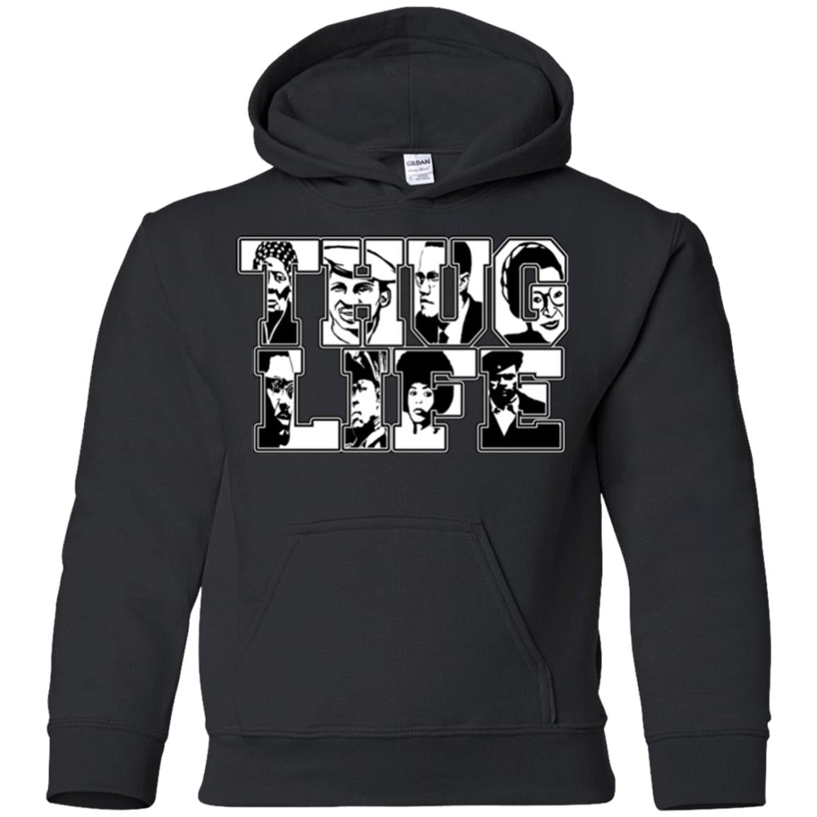 Thug Life Icon Youth Pullover Hoodie