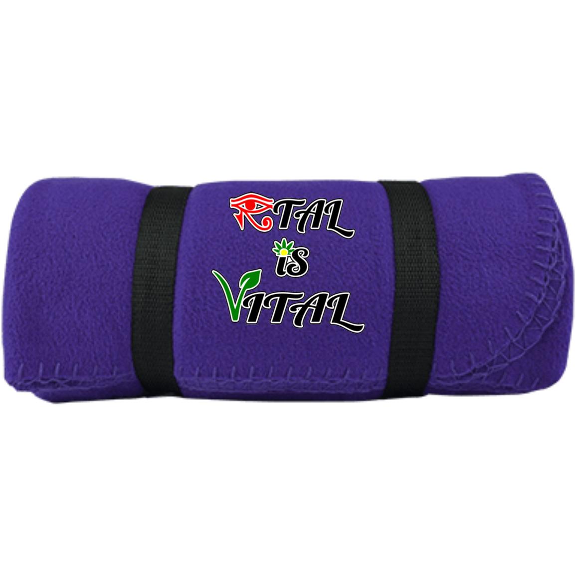 Ital Is Vital EM Fleece Blanket