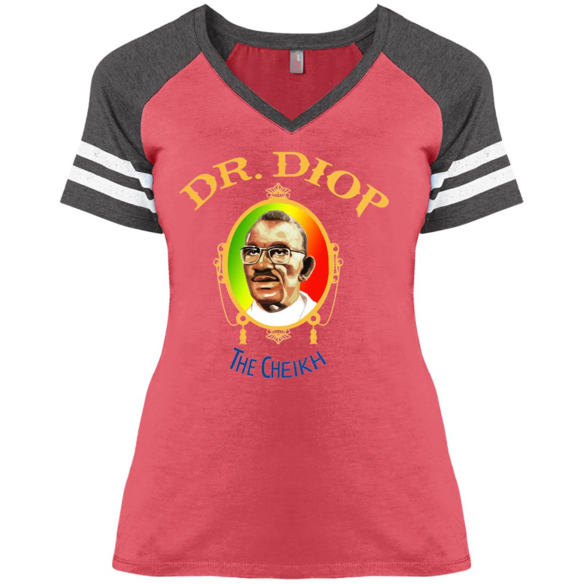 Dr.Diop Ladies V-Neck T-Shirt