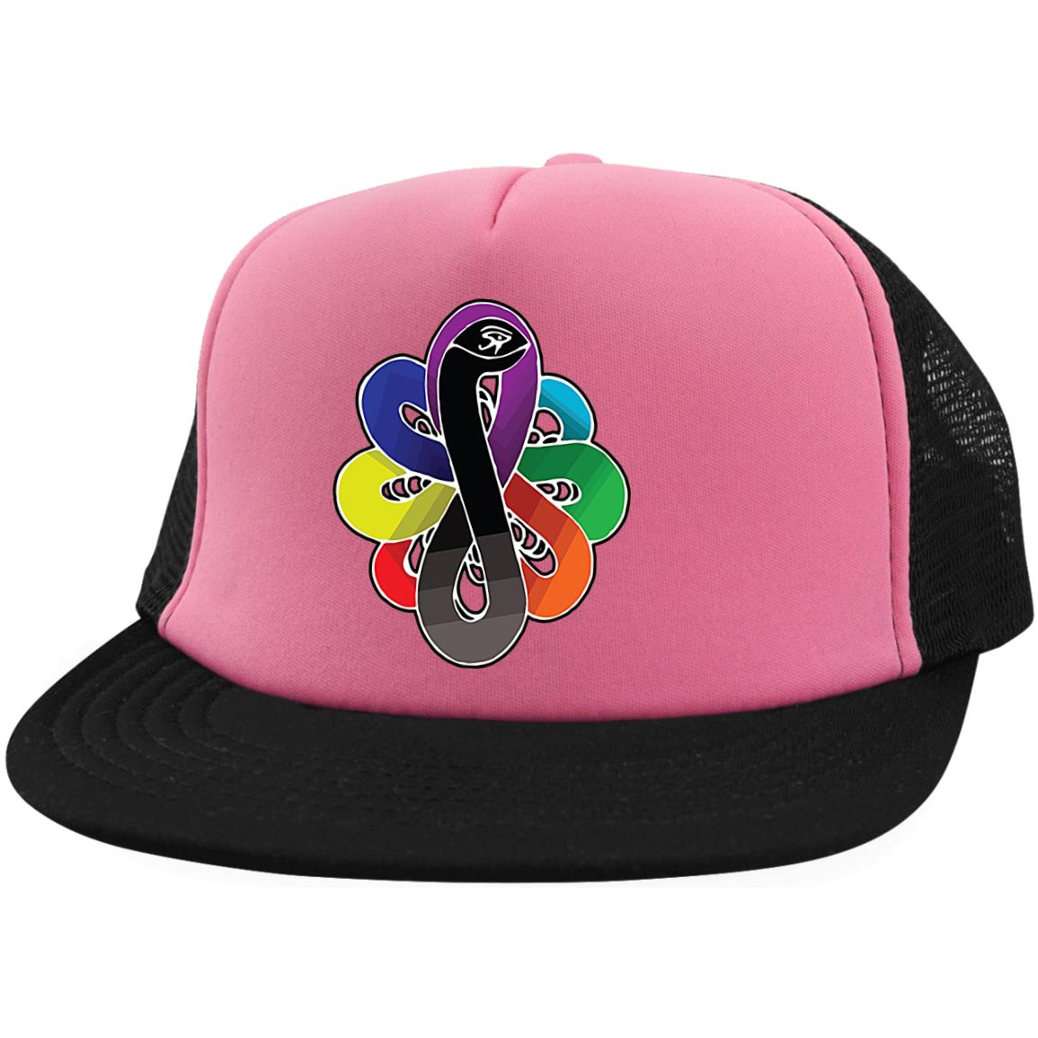 Chackra Snake of creation Trucker Snapback
