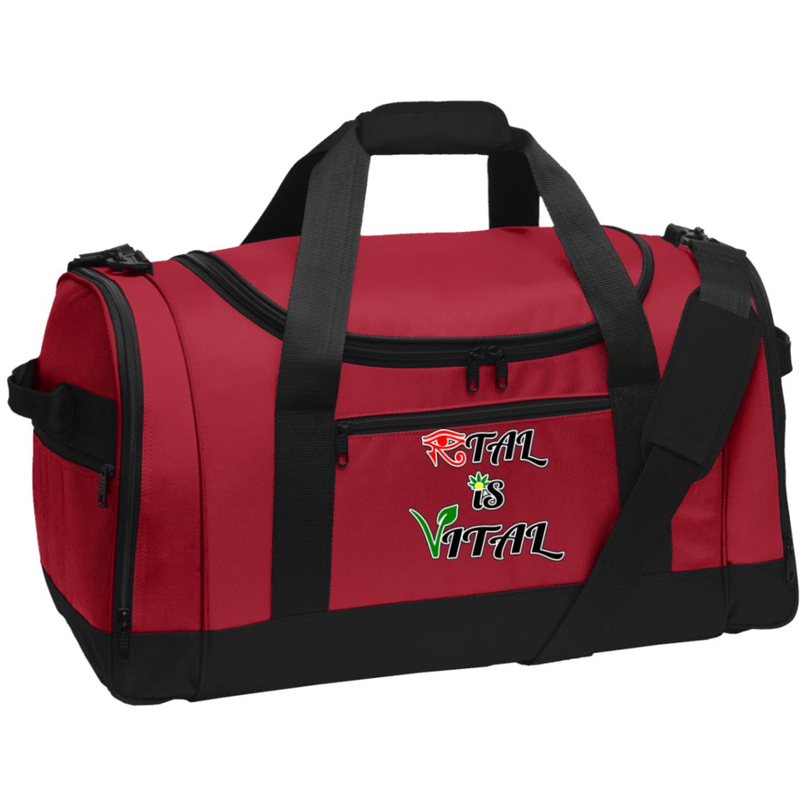 Ital Is Vital EM Travel Sports Duffel