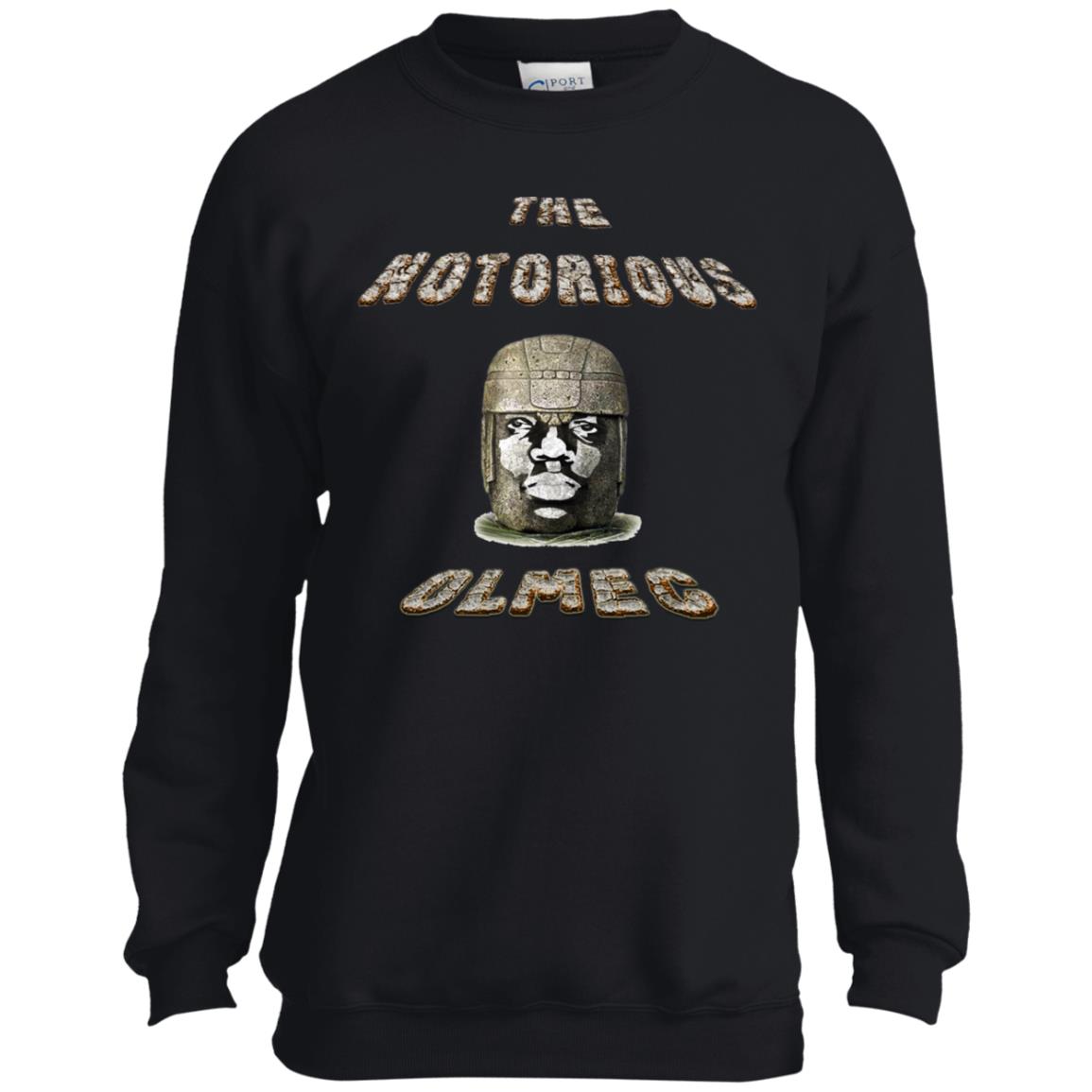 The Notorious Olmec Youth Crewneck Sweatshirt