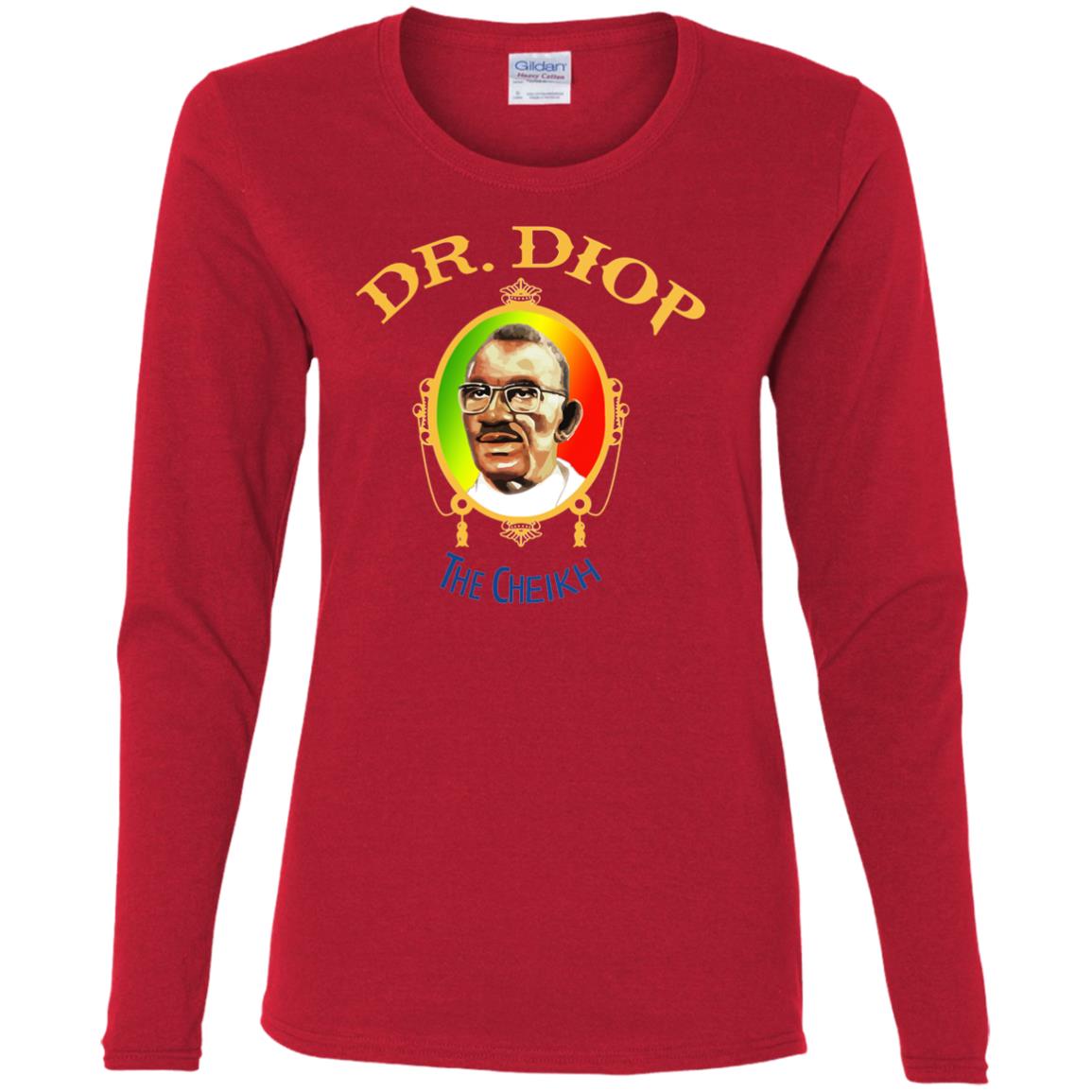 Dr.Diop Ladies' Cotton LS T-Shirt