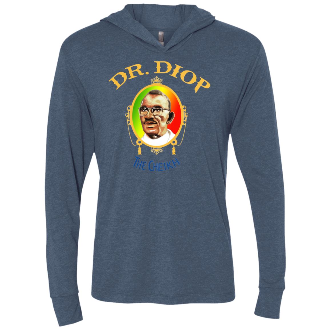 Dr.Diop Unisex Triblend LS Hooded T-Shirt