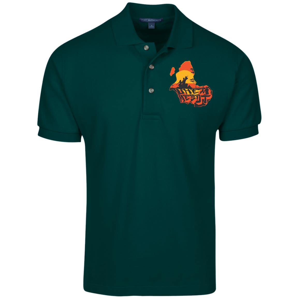 Uhem Mesut Pique Knit Polo Shirt