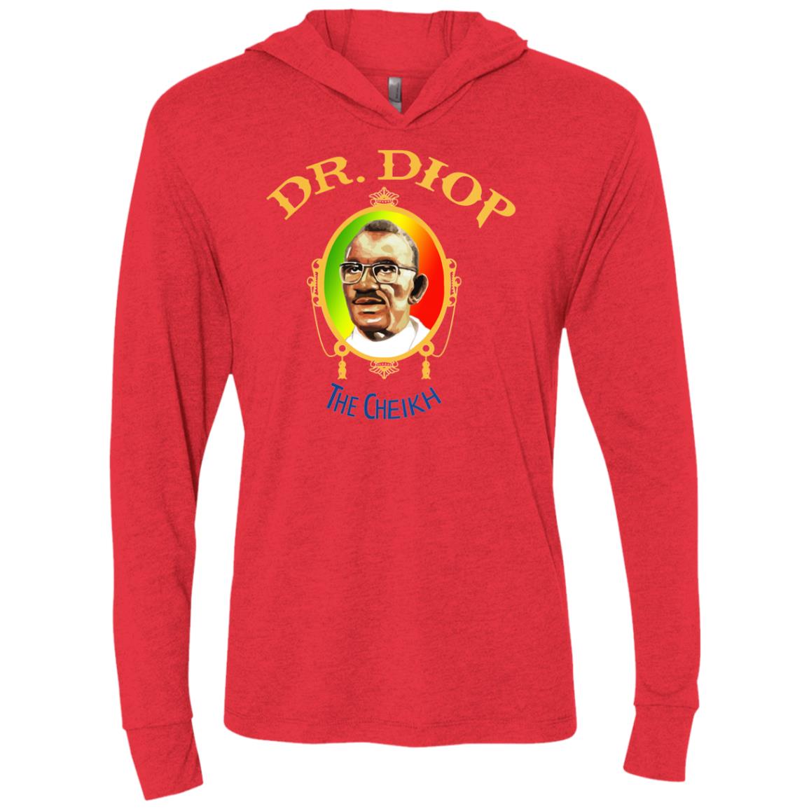 Dr.Diop Unisex Triblend LS Hooded T-Shirt