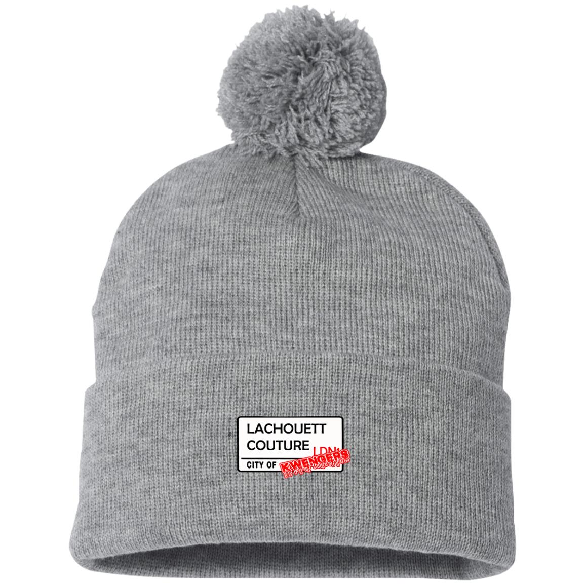 CITY OF KWENGERS Pom Pom Knit Cap