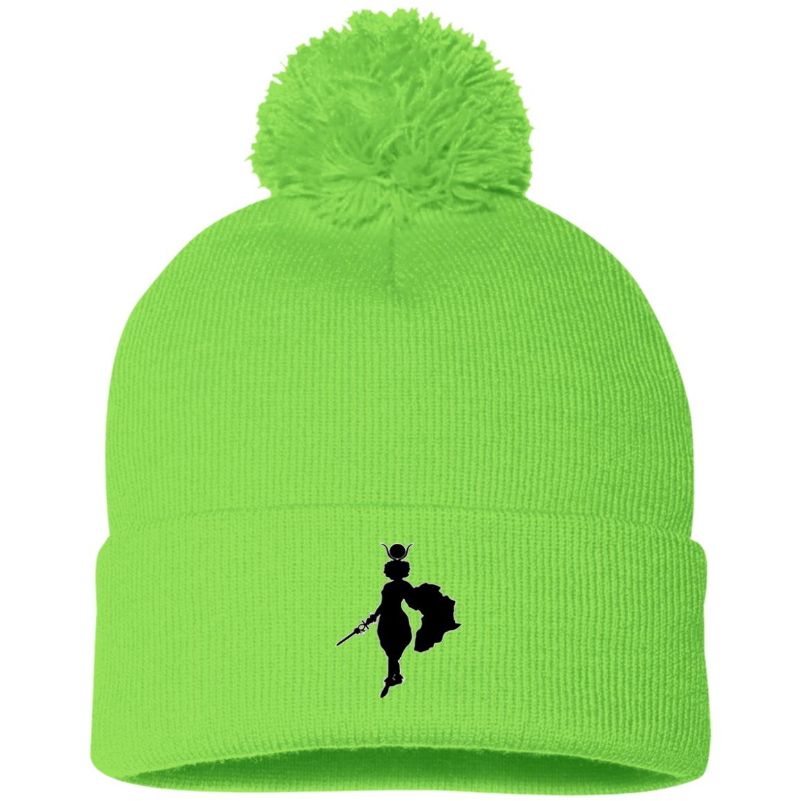 Kween Neferet EM Pom Pom Knit Cap
