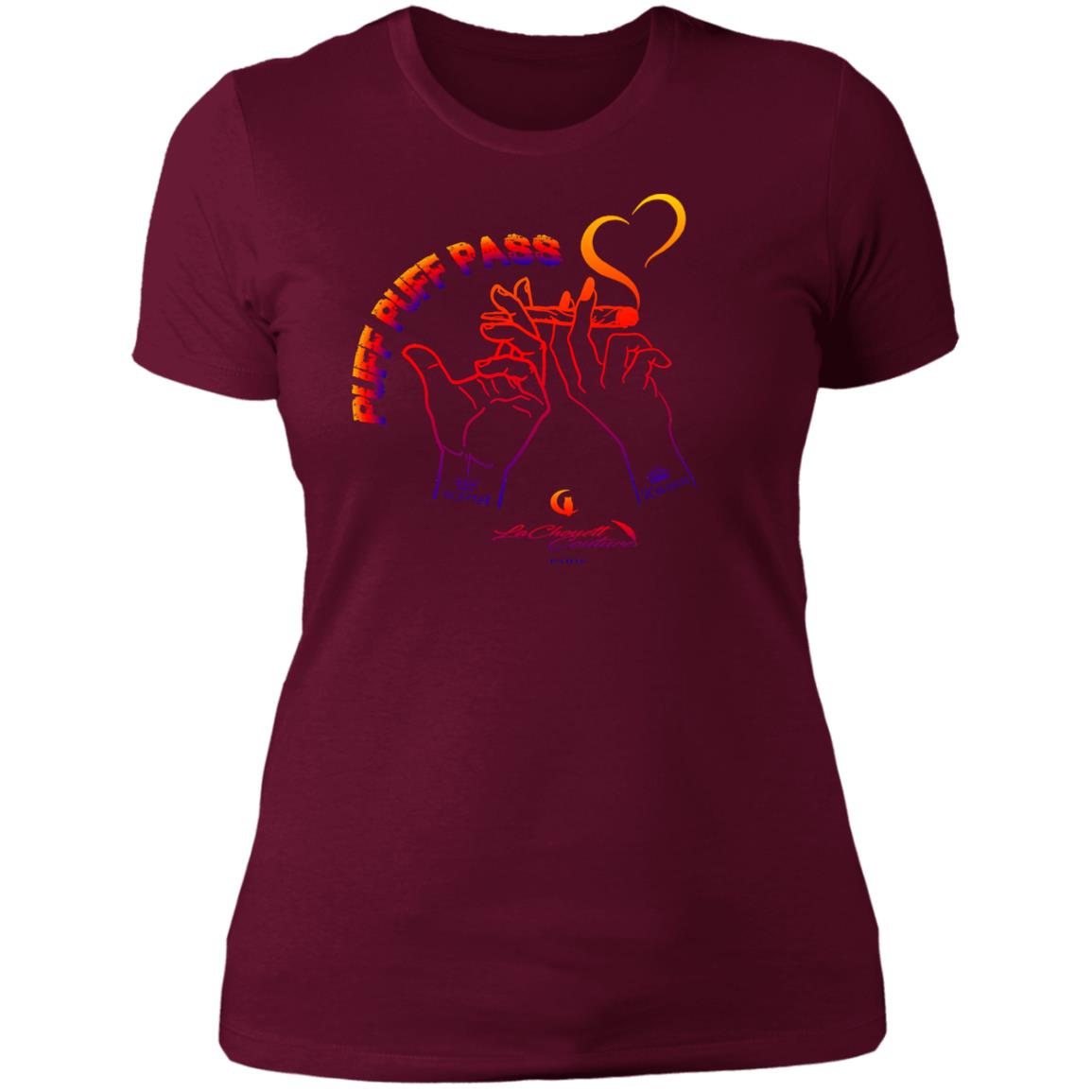 Puff Puff Pass Ladies' T-Shirt
