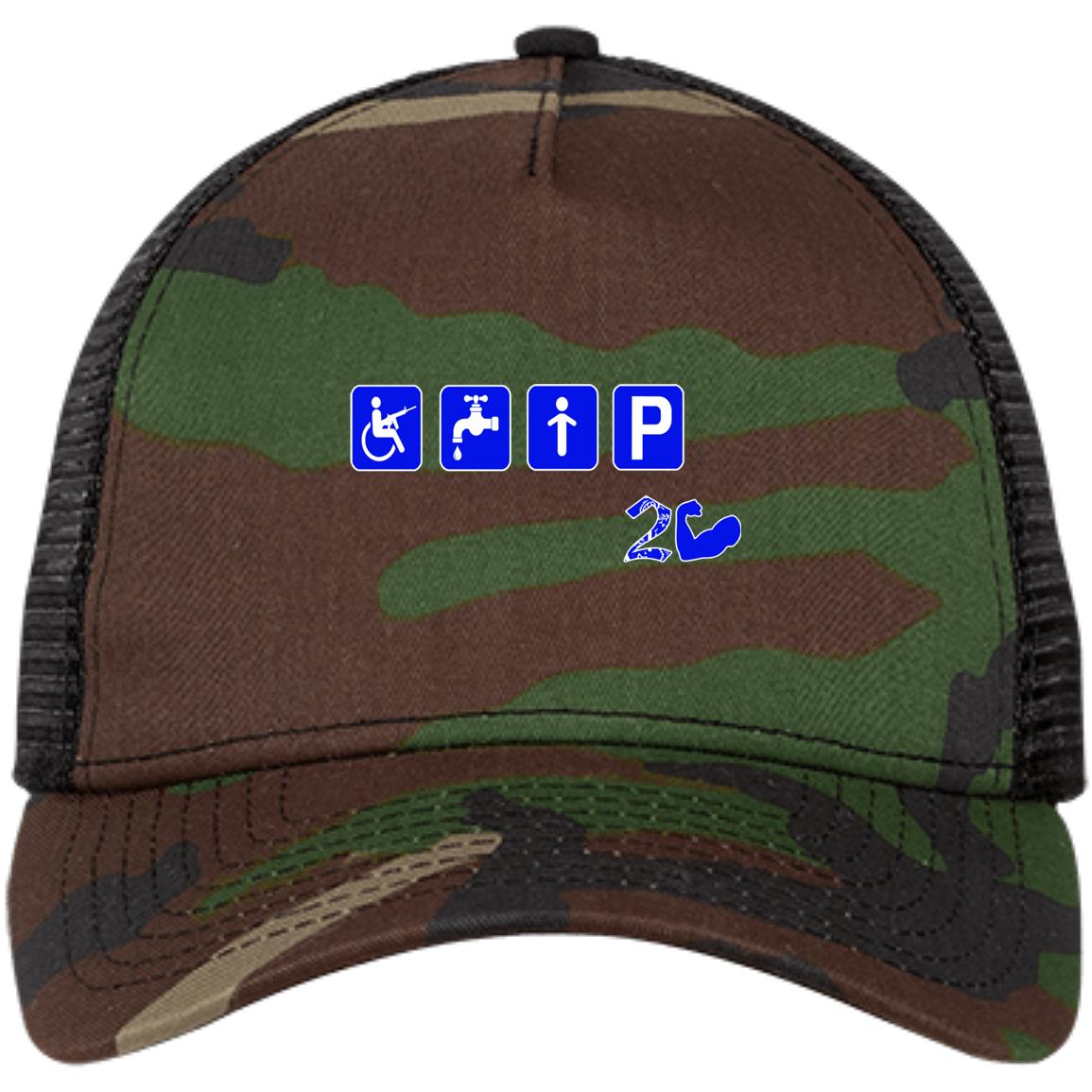 CRIP 2 HARD Snapback Trucker Cap
