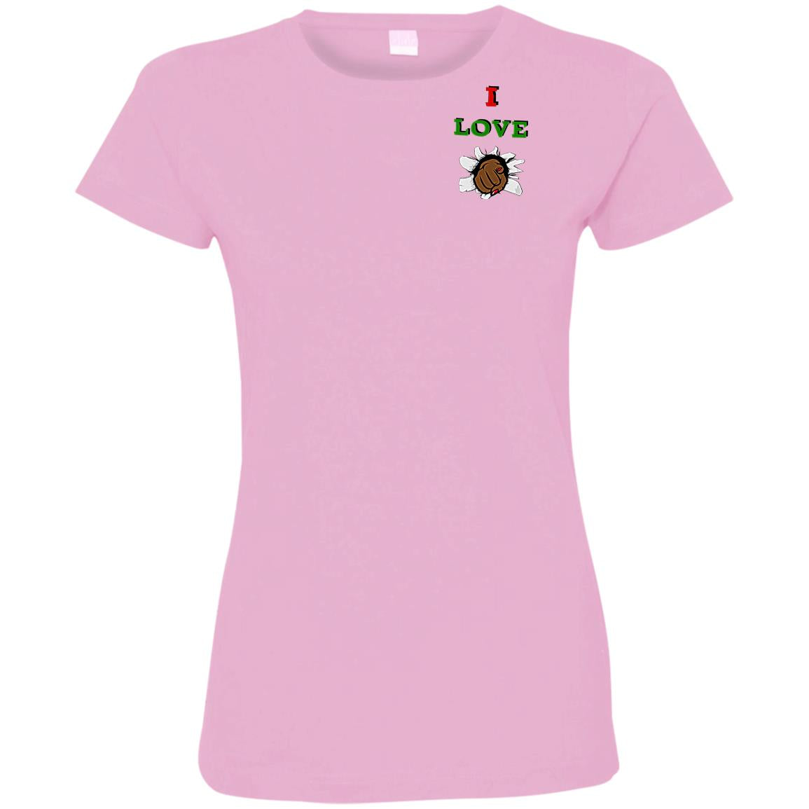 I Love You Ladies' T-Shirt