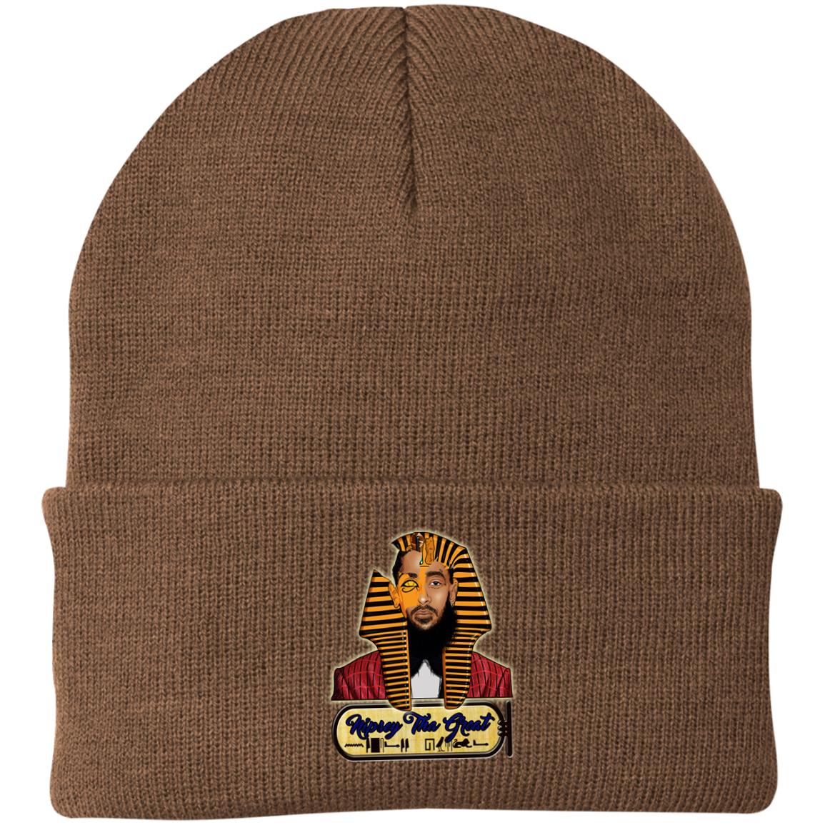 Nipsey the Great Pharoah Knit Cap