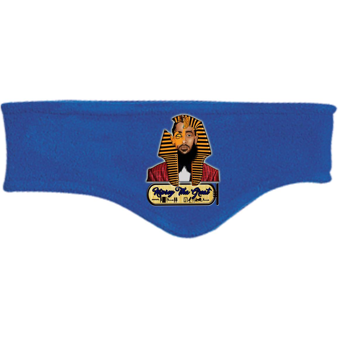 Nipsey the Great Pharoah Fleece Headband