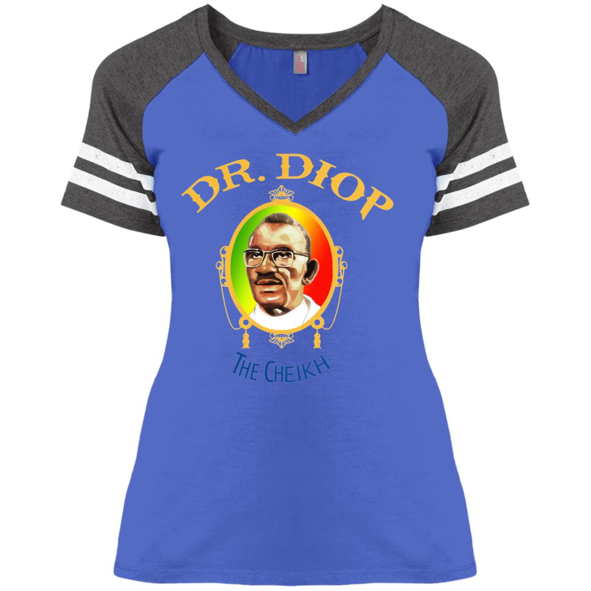 Dr.Diop Ladies V-Neck T-Shirt