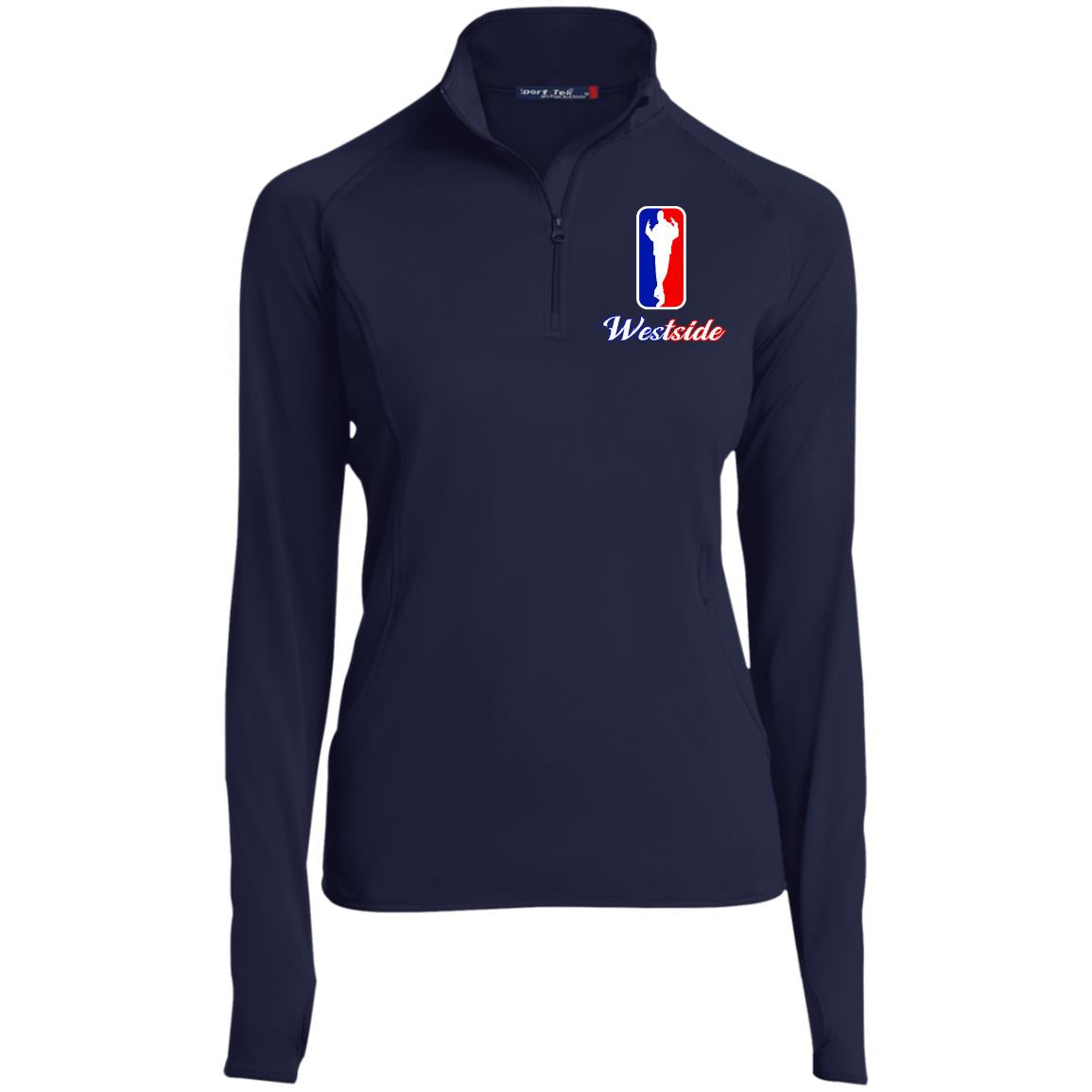 WESTSIDE Women's 1/2 Zip Pullover