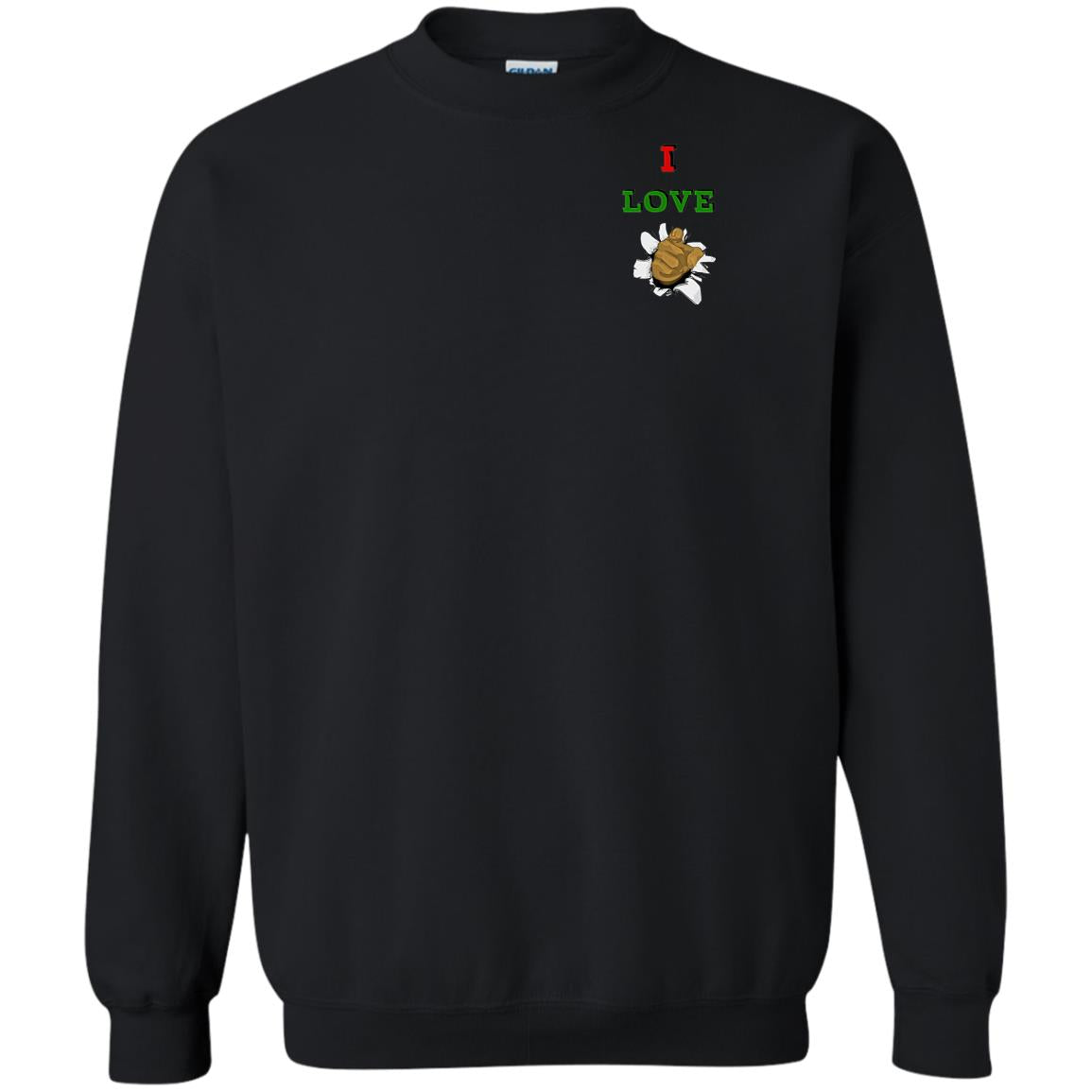 I Love You men Crewneck Pullover