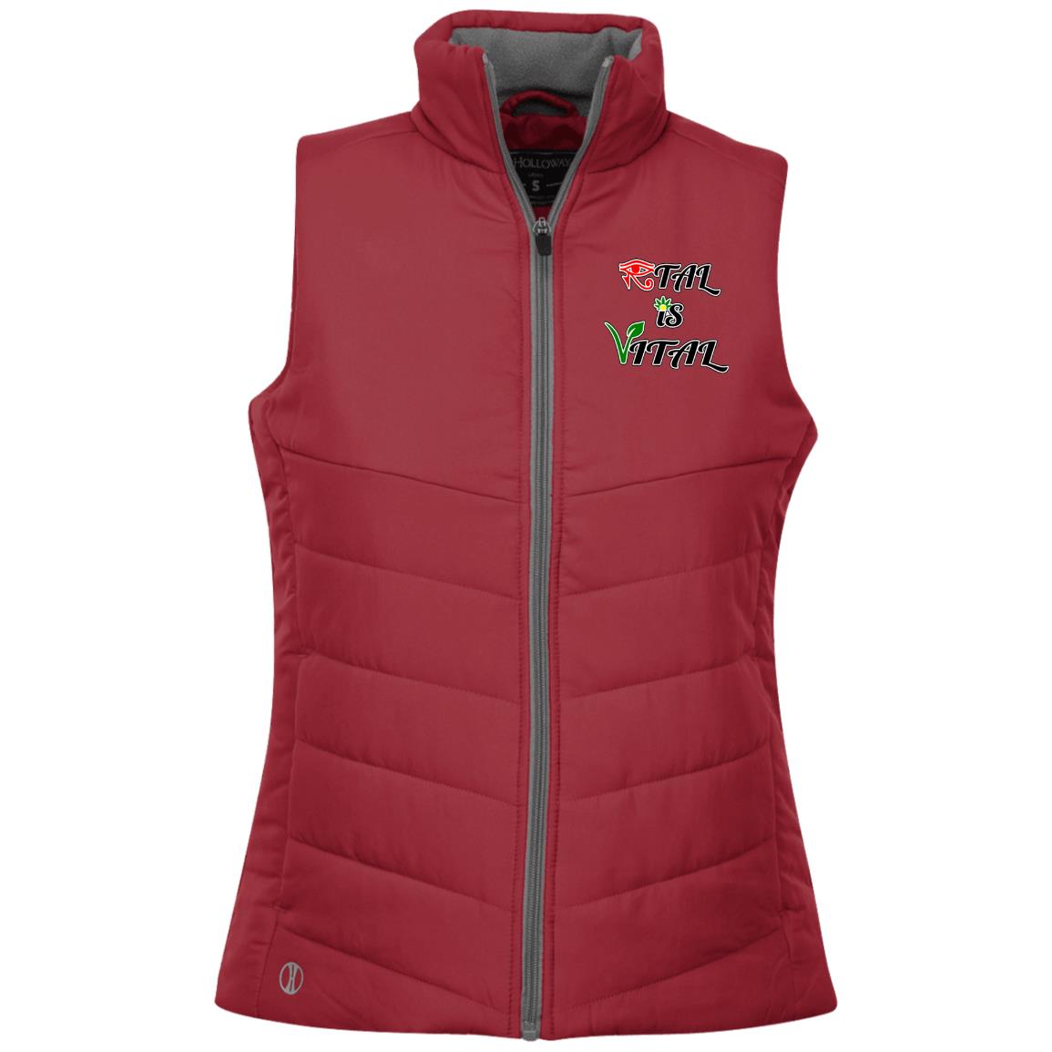 Ital Is Vital EM Ladies' Quilted Vest
