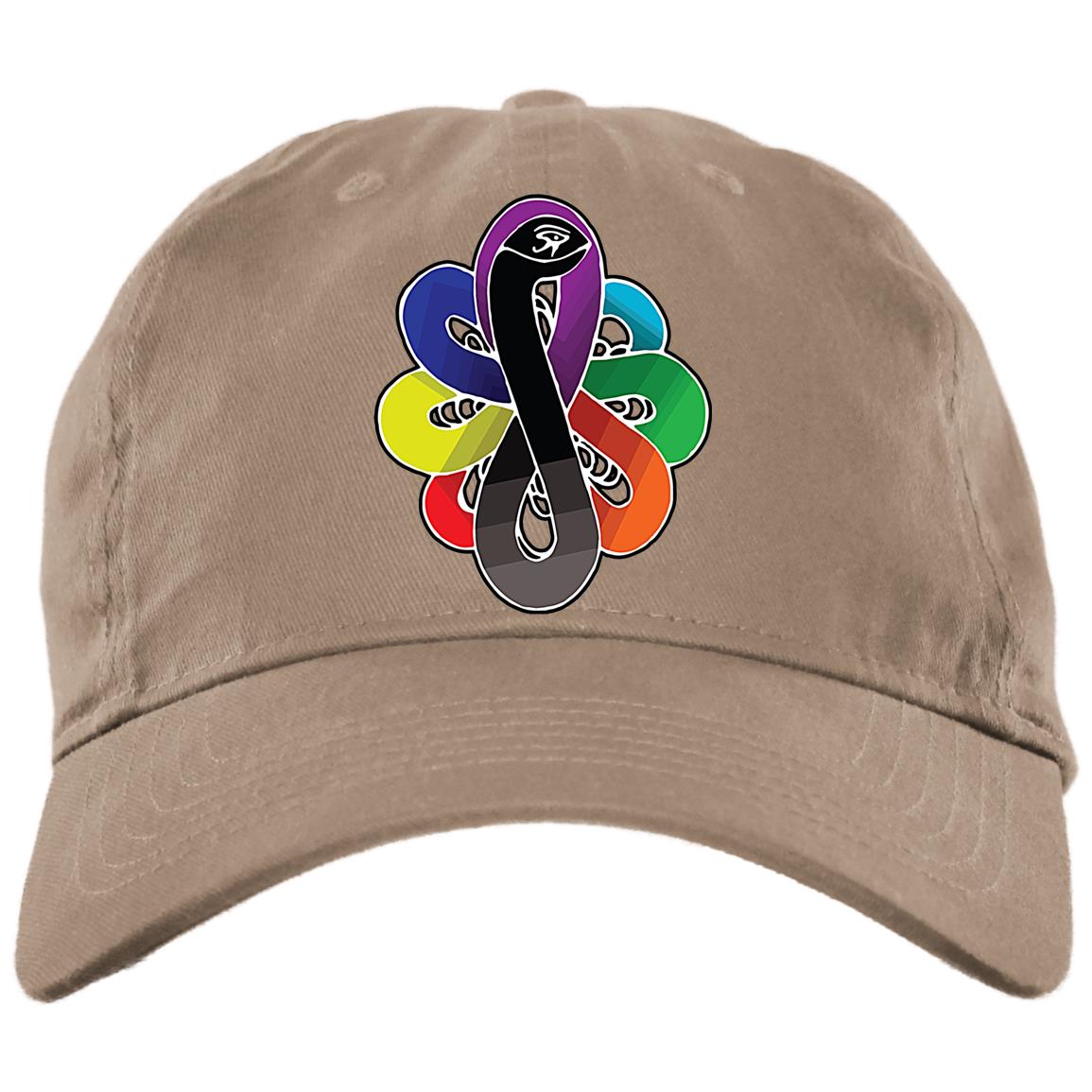 Chackra Snake of creation Brushed Twill Cap