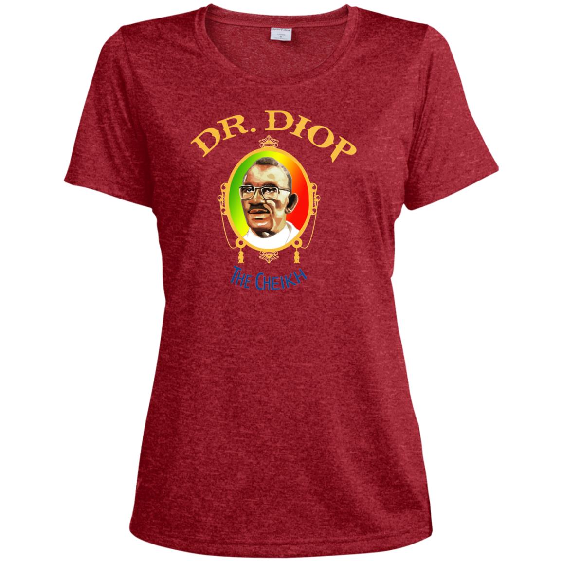 Dr Diop Ladies' Heather Dri-Fit Moisture-Wicking T-Shirt