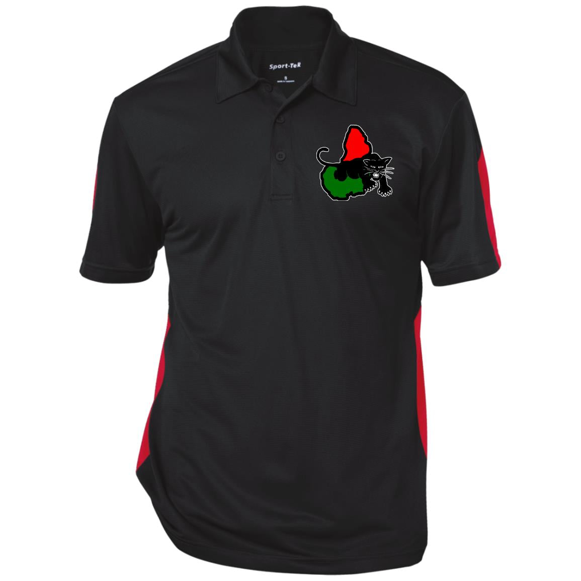 Afrika Panther RBG Three-Button Polo