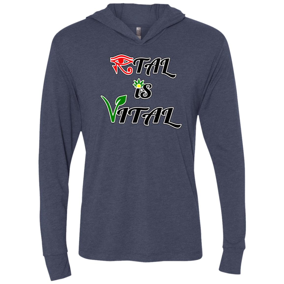 Ital Is Vital Unisex LS Hooded T-Shirt