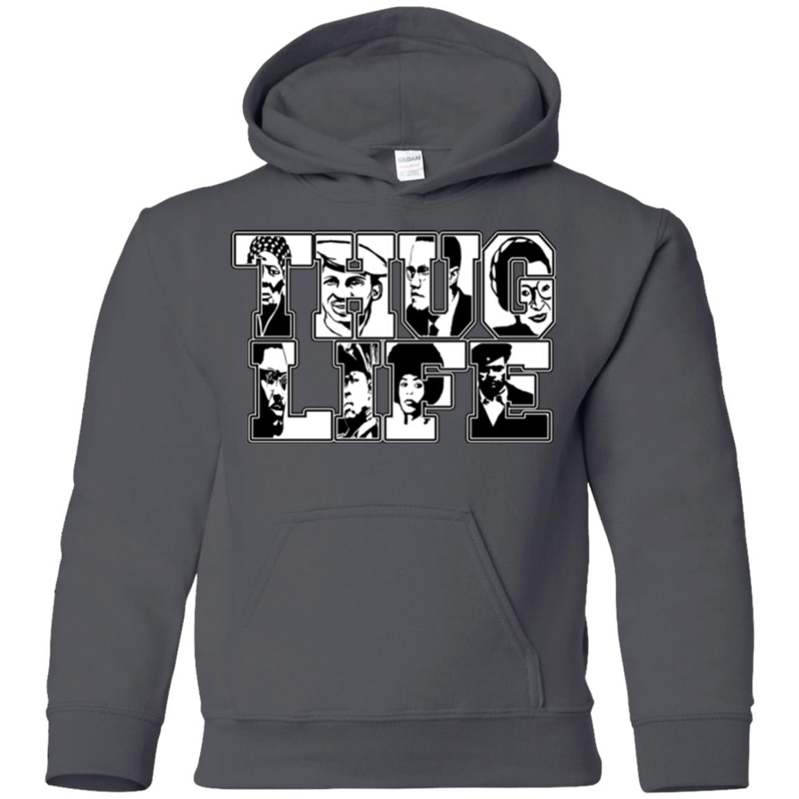 Thug Life Icon Youth Pullover Hoodie