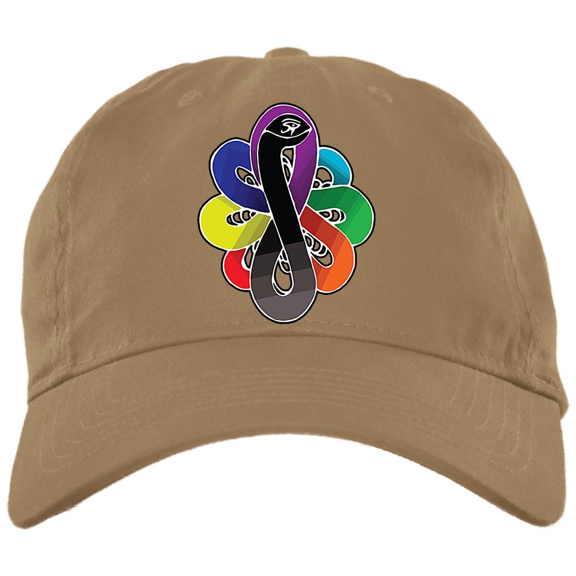 Chackra Snake of creation Brushed Twill Cap