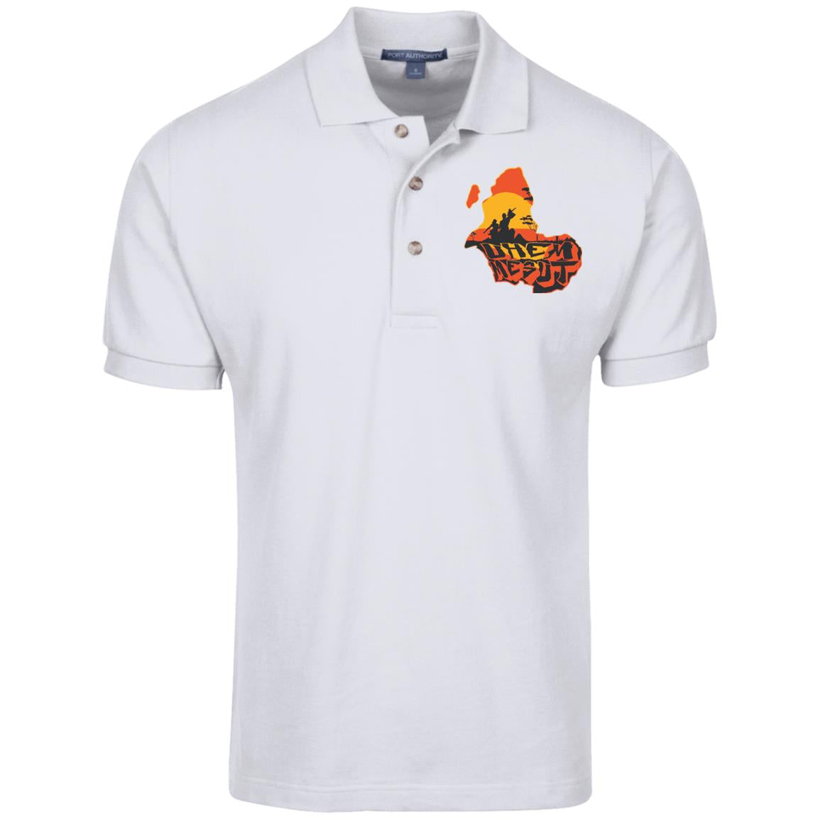 Uhem Mesut Pique Knit Polo Shirt