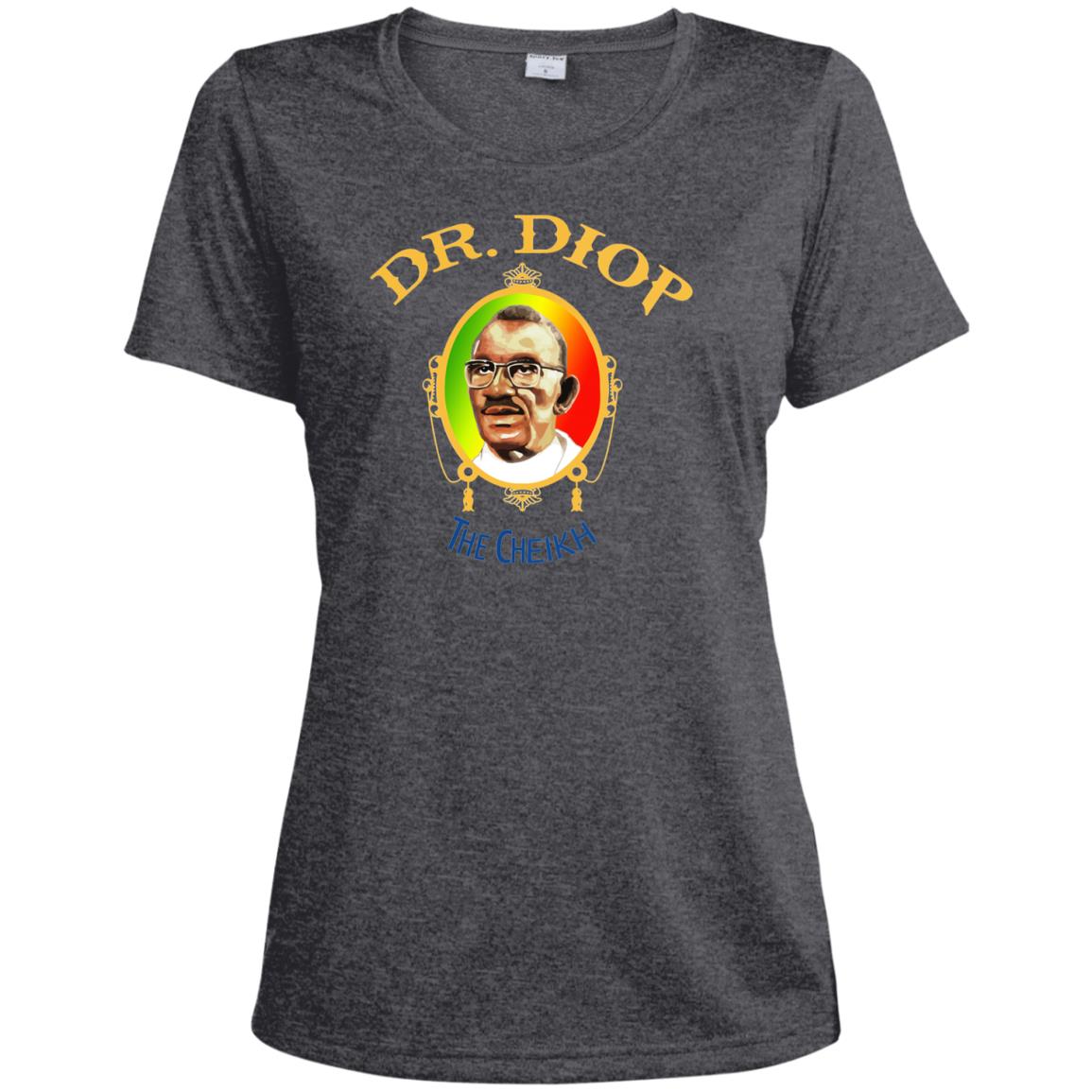 Dr Diop Ladies' Heather Dri-Fit Moisture-Wicking T-Shirt