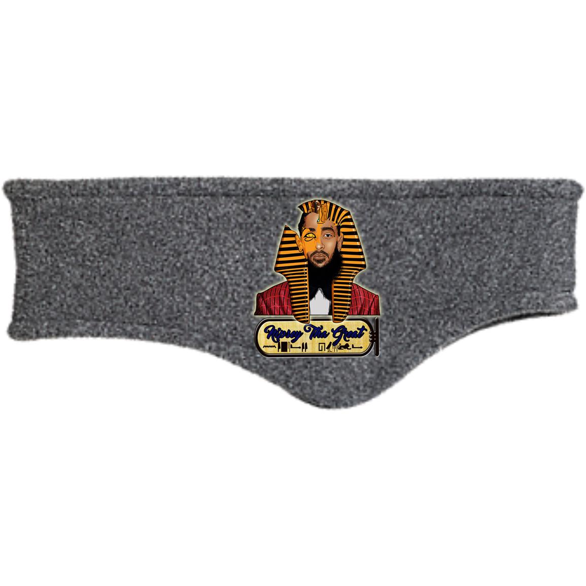 Nipsey the Great Pharoah Fleece Headband