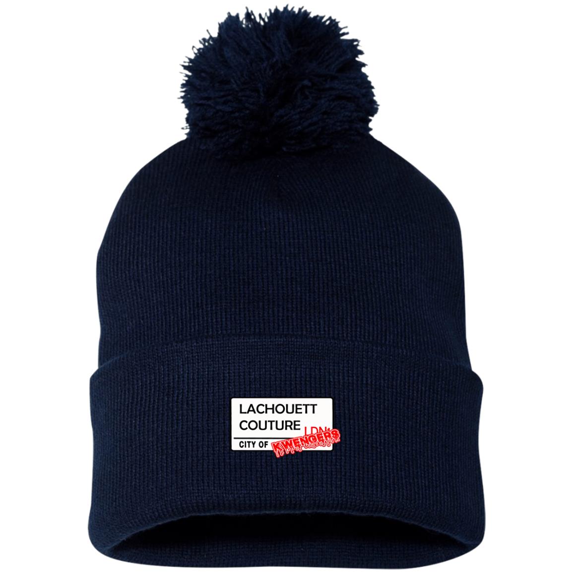 CITY OF KWENGERS Pom Pom Knit Cap