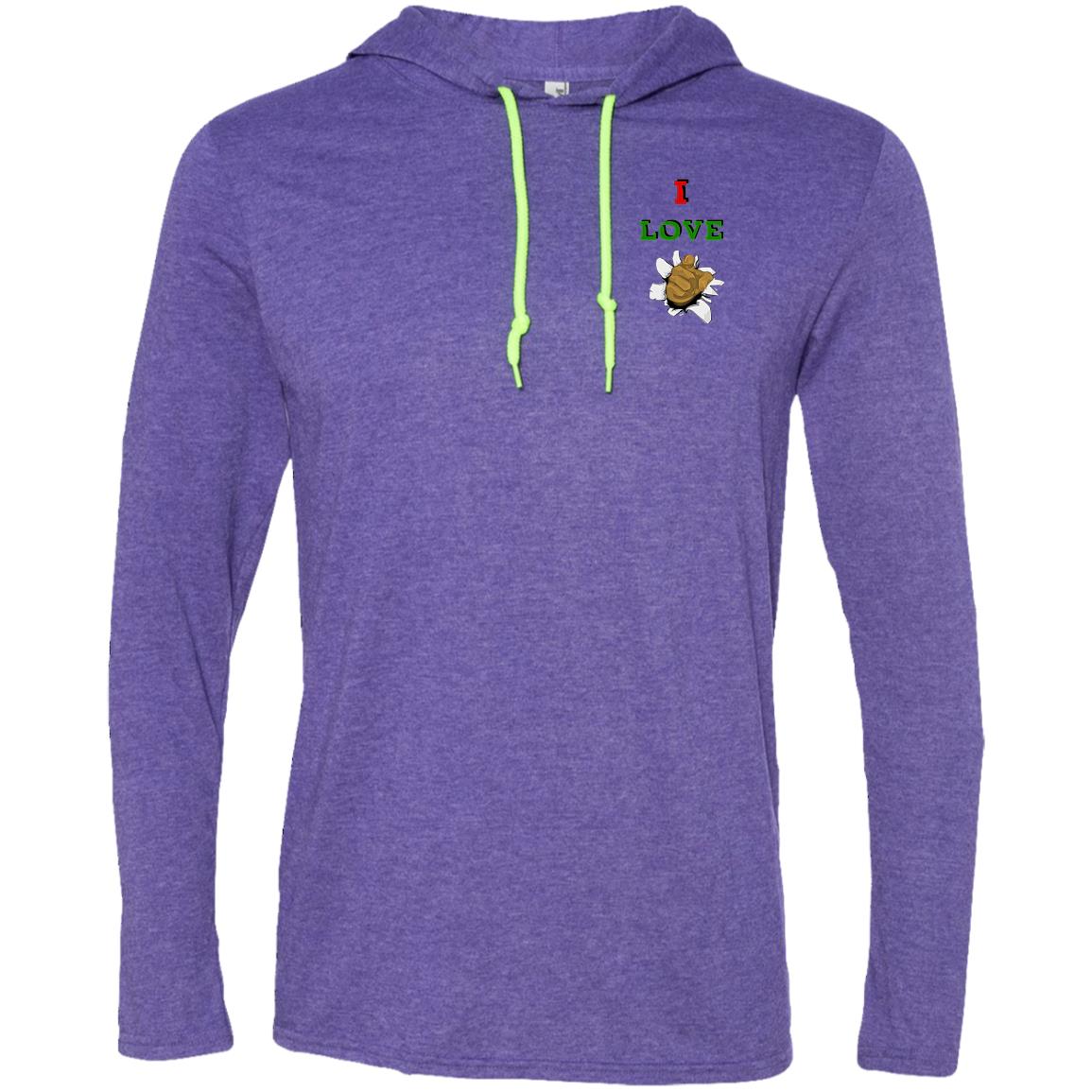 I Love You men LS T-Shirt Hoodie