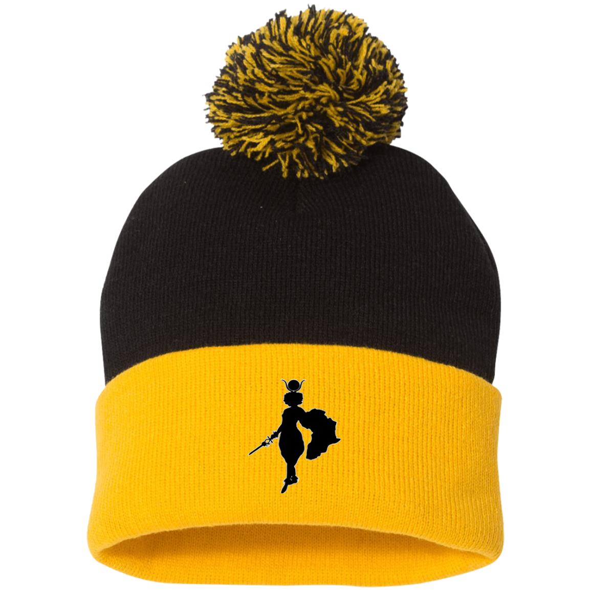 Kween Neferet EM Pom Pom Knit Cap
