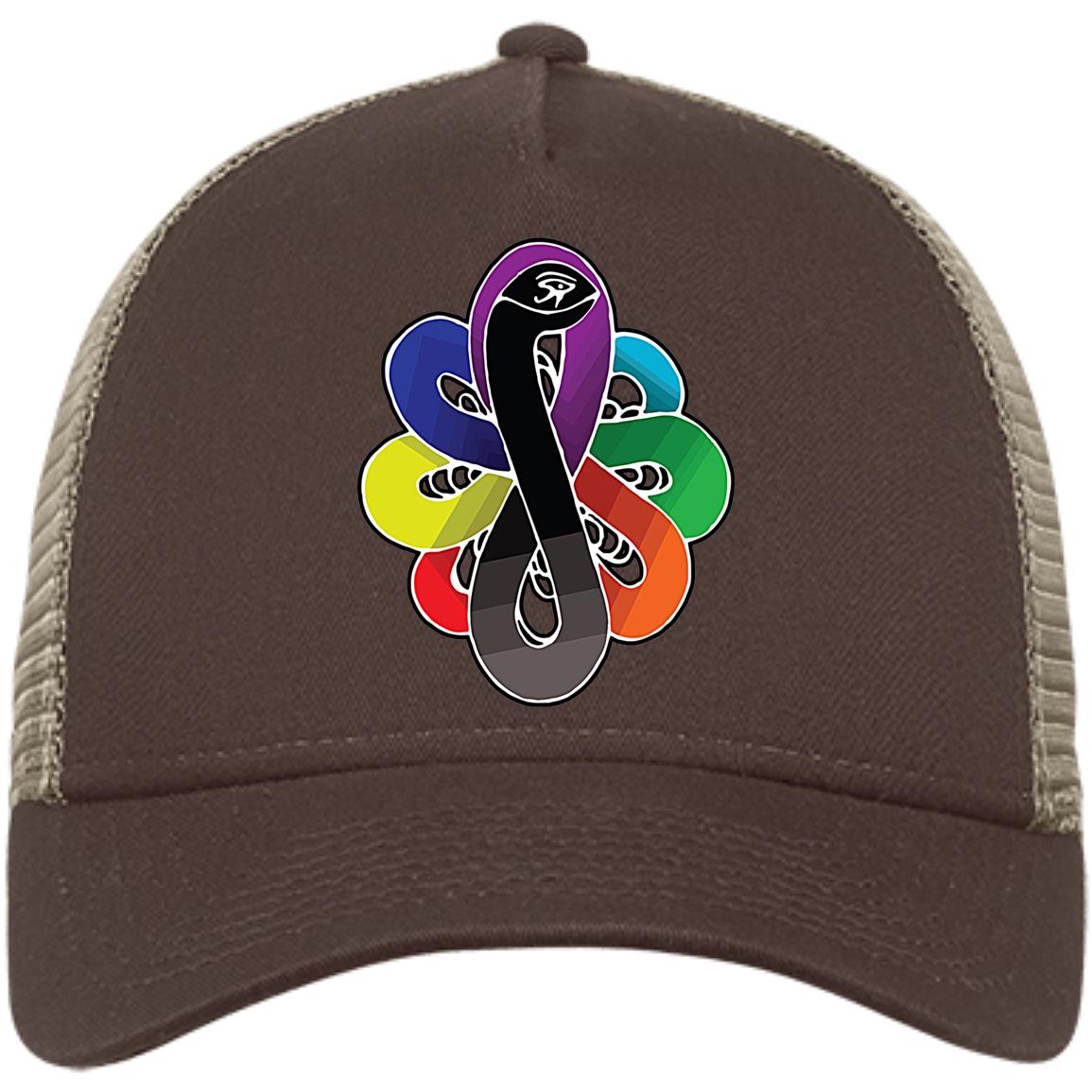 Chackra Snake of creation Trucker Cap