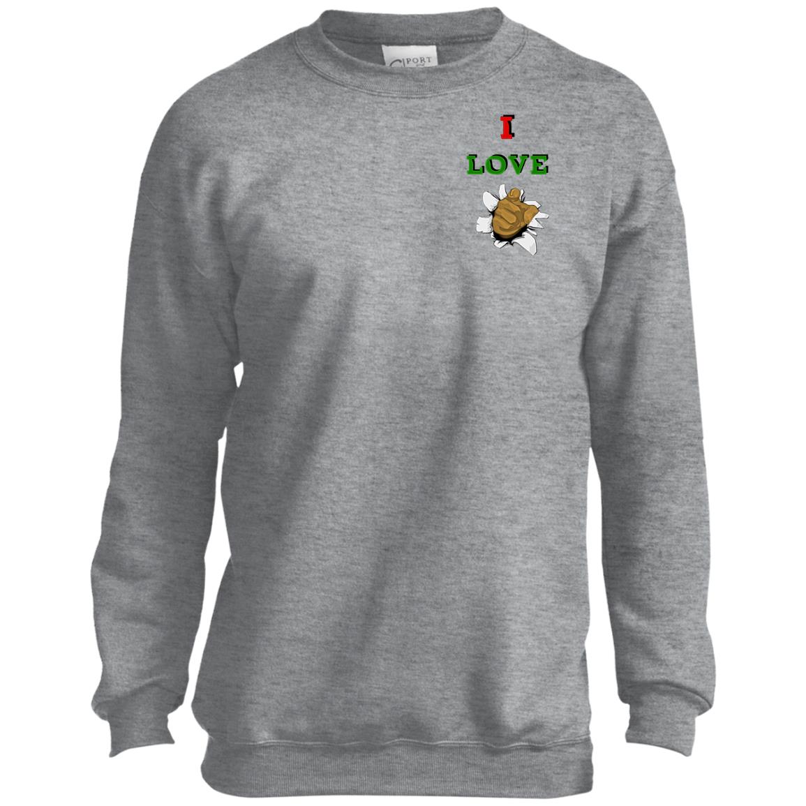 I Love You Youth Crewneck Sweatshirt