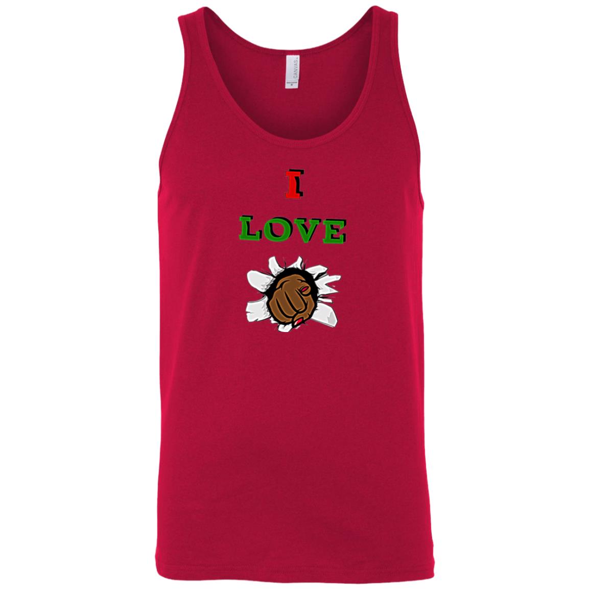 I Love You women Tank