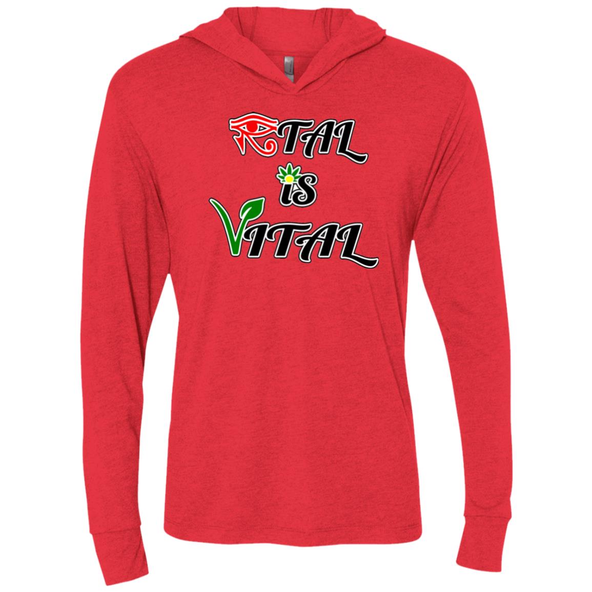 Ital Is Vital Unisex LS Hooded T-Shirt