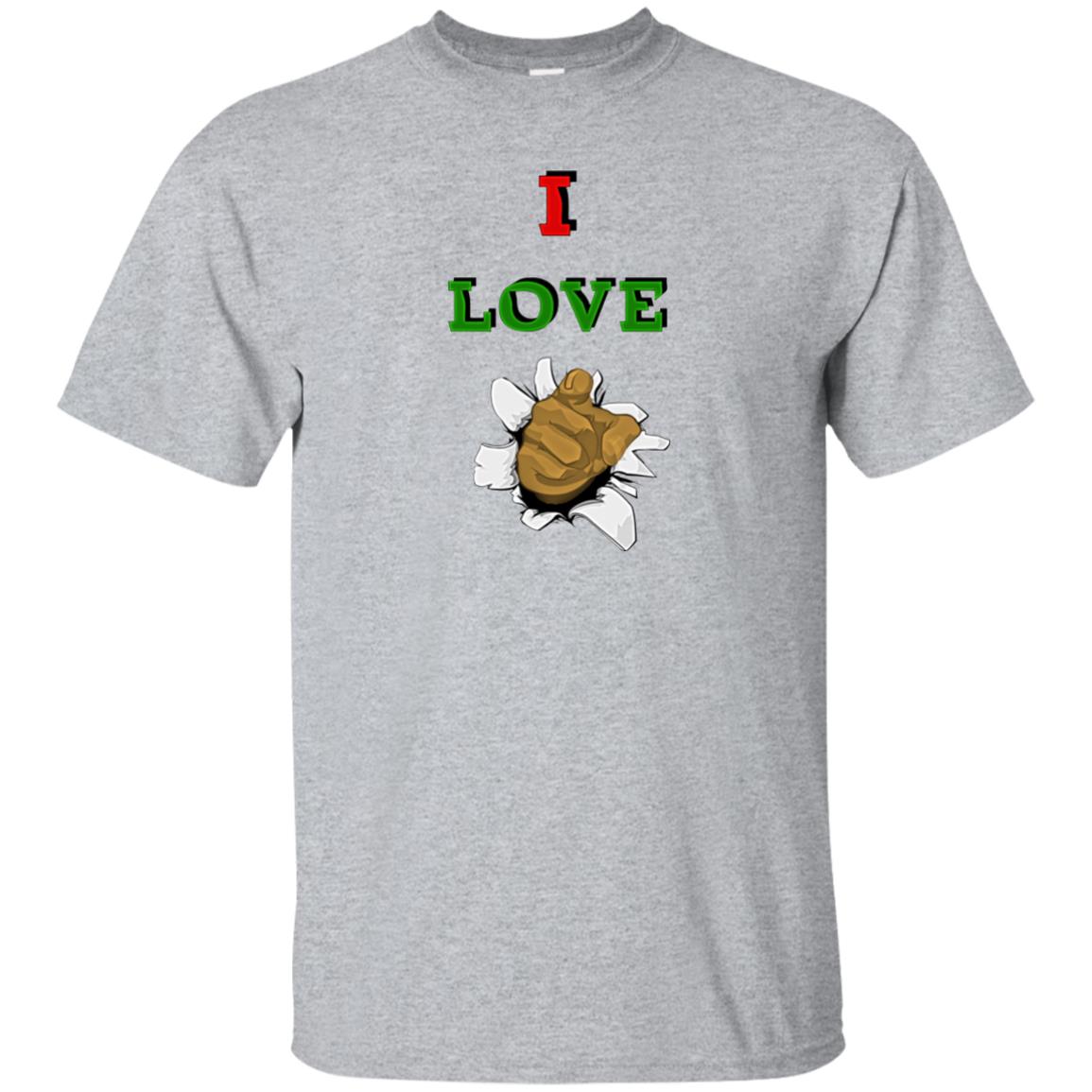 I Love You men T-Shirt