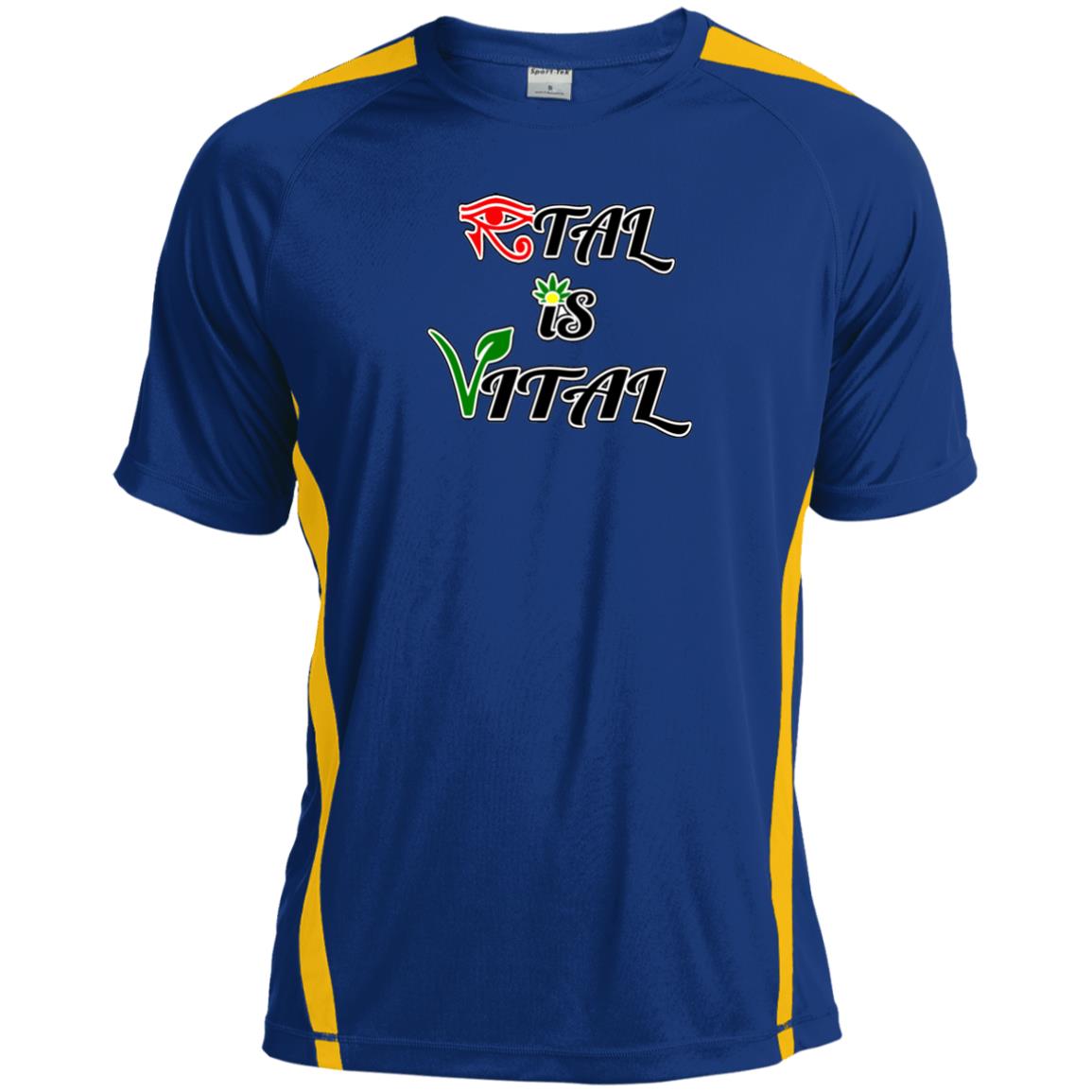 Ital Is Vital Sport-Tek Dry Zone Crew