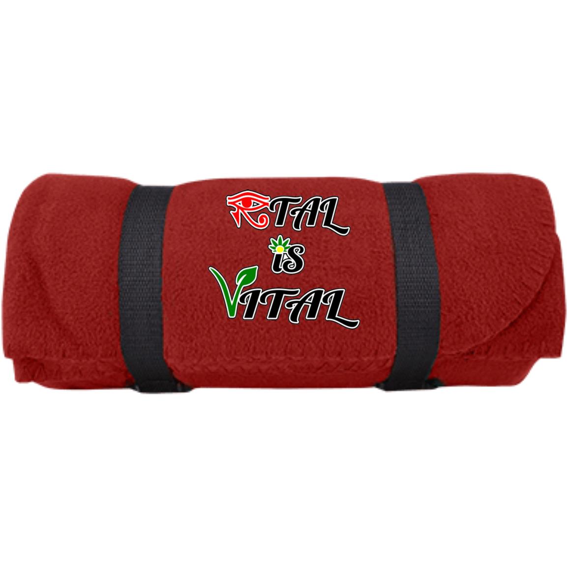 Ital Is Vital EM Fleece Blanket
